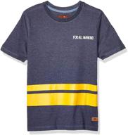 👕 all mankind sleeve t shirt: classic boys' clothing for supreme style logo