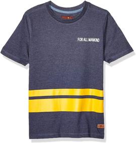 img 3 attached to 👕 All Mankind Sleeve T Shirt: Classic Boys' Clothing for Supreme Style