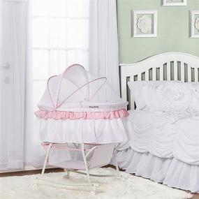 img 3 attached to Dream Me Lacy Portable Bassinet Furniture