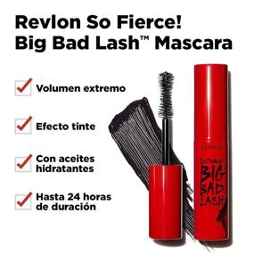 img 1 attached to 💣 Revlon So Fierce Big Bad Lash in Intense Black