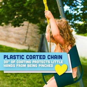 img 1 attached to 🪣 Fun and Safe Bucket Toddler Plastic Coated Chains: Ensuring Secure Outdoor Play for Your Little Ones