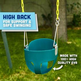img 2 attached to 🪣 Fun and Safe Bucket Toddler Plastic Coated Chains: Ensuring Secure Outdoor Play for Your Little Ones