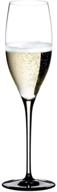 riedel black tie sommeliers vintage champagne glass логотип