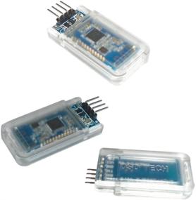 img 1 attached to 📱 DSD TECH HM-10 Master/Slave Bluetooth 4.0 LE iBeacon Module - Compatible with iPhone, iPad, and Arduino with 4 PIN Dupont Cable
