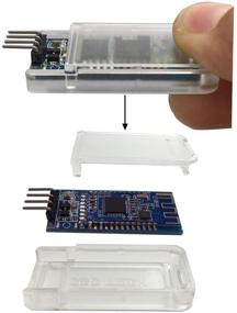 img 3 attached to 📱 DSD TECH HM-10 Master/Slave Bluetooth 4.0 LE iBeacon Module - Compatible with iPhone, iPad, and Arduino with 4 PIN Dupont Cable