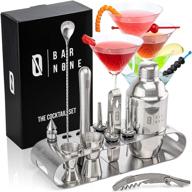 bartender's 12-piece exquisite cocktail corkscrew set логотип