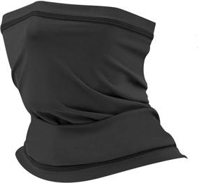 img 4 attached to 🧣 Versatile AstroAI Neck Gaiter: Adjustable Bandana Face Mask for Motorcycle, Breathable Scarf Cover