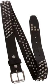 img 2 attached to Black Studded Leather Bullet Hardware