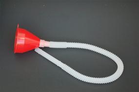 img 3 attached to 🔧 Long Flex Flexible Funnel Tube 3 inch x 26 inch - Versatile Automotive Fluid and Transmission Funnel with Multiple Uses! Color Variations Available