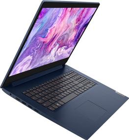 img 3 attached to 💻 Lenovo Ideapad 3 17 17.3" HD+ (1600 x 900) Laptop, Intel 10th Gen Core i5-1035G1, 8GB RAM, 1TB HDD, Windows 10 Home - Abyss Blue: High Performance and Versatility