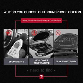 img 3 attached to 🚗 Tesla Model 3 Front Trunk Engine Hood Soundproof Mat - Mixsuper Custom Fit for Noise Reduction & Protection