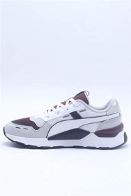 img 1 attached to 👟 PUMA Унисекс Кроссовки Zinfandel Серо-фиолетовые Детские Кроссовки