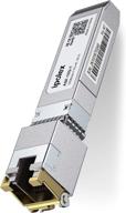 🔌 high-speed 10g sfp+ rj45 copper transceiver | compatible with cisco, ubiquiti, mikrotik, fortinet and more | cat6a/ cat7, 30m logo