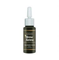 profesional dark blond henna for eyebrows - browxenna #205 vial logo