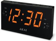 🕰️ enhanced am/fm clock radio by akai - model ce1008 logo