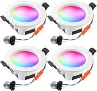 enhance your lighting experience with fvtled bluetooth downlight: 2700k to 6500k multicolor options логотип