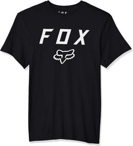 img 4 attached to 🦊 Fox Legacy Short Sleeve Men's T-Shirt - Apparel for Men's Clothing and Tops