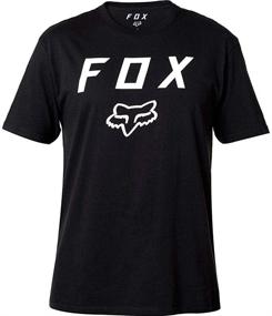 img 2 attached to 🦊 Fox Legacy Short Sleeve Men's T-Shirt - Apparel for Men's Clothing and Tops