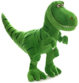 img 2 attached to 🦖 VSFNDB Stuffed Dinosaur Animal Plush Toy: 11 Inches Green T-Rex Tyrannosaurus Stuffed Animal - Super Soft, Cute, and Cuddly Pillow Cushion - Perfect Gift for Children, Kids, Boys, and Girls!