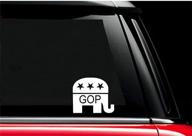 gop - elephant - 2016 - election - republican - decals - stickers - (gop elephant) logo