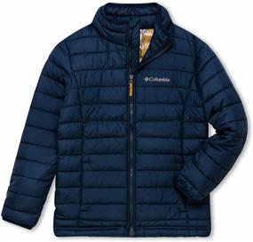 img 3 attached to Columbia Powder Jacket Black Medium Boys' Clothing : Jackets & Coats