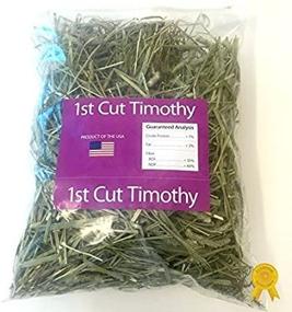 img 1 attached to 🐇 Ultra Premium Hand-Packed Coarse Timothy Hay for Small Pet Rabbits, Chinchillas, and Guinea Pigs - Rabbit Hole Hay