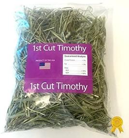 img 3 attached to 🐇 Ultra Premium Hand-Packed Coarse Timothy Hay for Small Pet Rabbits, Chinchillas, and Guinea Pigs - Rabbit Hole Hay