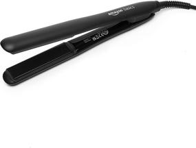 img 3 attached to 🔌 Black 1 Inch Amazon Basics PTC Tourmaline Ceramic LCD Display Hairstyling Iron with Auto Shut Off Function