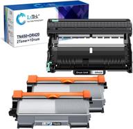 🖨️ lxtek compatible toner cartridge & drum unit replacements for brother tn450 tn-450 dr420 dr-420 - perfect for fax-2940 fax-2840 mfc-7240 hl-2270dw printer - 2 toner cartridges + 1 drum unit (3 pack) logo