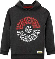 pokemon boys pokeball hoodie multicolored boys' clothing logo