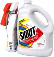 extendable trigger hose shout stain remover - 150 oz (128 oz + 22 oz) logo