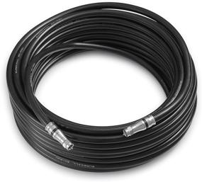 img 1 attached to 🔌 SureCall 100ft Low-Loss RG11 Coax Cable, Black - Optimal Signal Transmission for Enhanced Connectivity