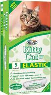 🐈 alfapet kitty cat pan disposable elastic liners - 5-pack for extra-giant, jumbo, super-jumbo size litter pans - with sta-put technology for easy fit and quick waste cleaning logo