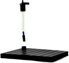 img 2 attached to 🐠 CorisRx Premium Lifestyle Aquarium Equipment: 7.8"x5.5" Undergravel Filter for Fish Tanks with Air Pump, Enhancing Filtration Efficiency