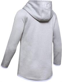 img 2 attached to Детская одежда и спортивная одежда для девочек Under Armour Fleece Daiquiri Heather