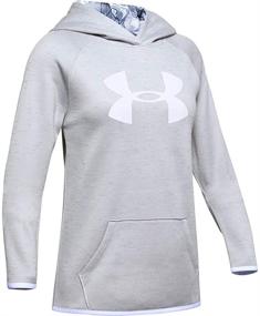 img 3 attached to Детская одежда и спортивная одежда для девочек Under Armour Fleece Daiquiri Heather