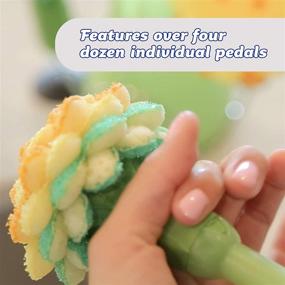 img 2 attached to Scrub Daddy, Scrub Daisy Dishwand Replacement Head - The Sunflower Pot & Pan Scourer, Powerful Cleaning, Multi-Purpose, Bendable, Gentle on Surfaces, Easy-to-Clean, Long Lasting, Stain and Odor Resistant, 1pc