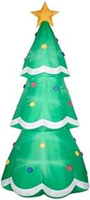 img 2 attached to 10ft Tall Airblown Inflatable Christmas Tree by Gemmy Industries - Giant Holiday Decoration