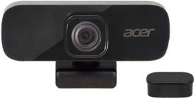 img 3 attached to 🎥 Acer QHD Webcam: Crystal Clear Video with Omnidirectional Noise-Reducing Microphone