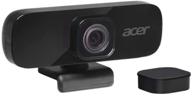 🎥 acer qhd webcam: crystal clear video with omnidirectional noise-reducing microphone logo