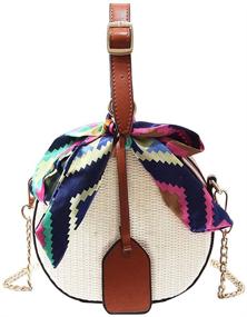 img 1 attached to Sherry Crochet Fringed Shoulder Crossbody Women's Handbags & Wallets and Shoulder Bags