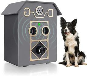 img 4 attached to 🐶 Kaiertcat Anti Barking Device - Sonic Bark Control & Deterrent with Adjustable Level - Stops Dog Barking Up to 50 Ft. Range, Safe for Dogs