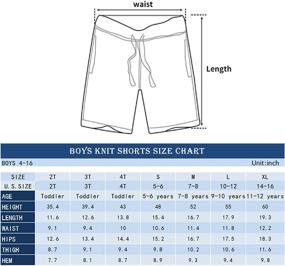 img 2 attached to Gege Elastic Pockets X Large Boys' Clothing Shorts - Spring Collection