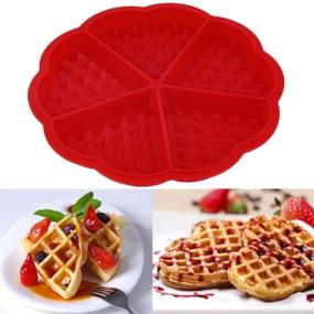 img 2 attached to Waffle Family Silicone Microwave Baking