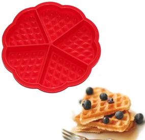 img 4 attached to Waffle Family Silicone Microwave Baking