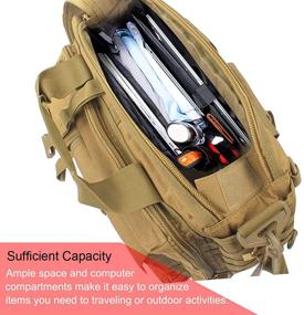 Tactical Briefcase for Men, Military Laptop Messenger Bag…