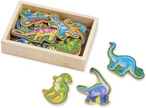 img 3 attached to Melissa Doug Magnetic Dinosaurs Storage