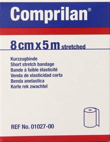 img 1 attached to Jobst Comprilan Short Stretch Compression Bandage, 8cm x 5m: Latex-Free & Highly Effective