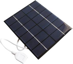 img 4 attached to Sunnytech B032 USB Mini Solar Panel: Efficient 2W 6V Polysilicon Epoxy Cell Charger Module for DIY Projects