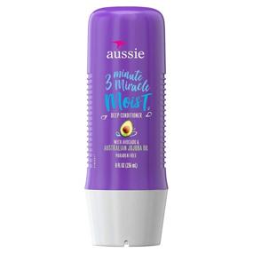 img 1 attached to 💆 Revive Your Hair Instantly with Aussie 3 Minute Miracle Moist Deep Conditioner, 8 oz